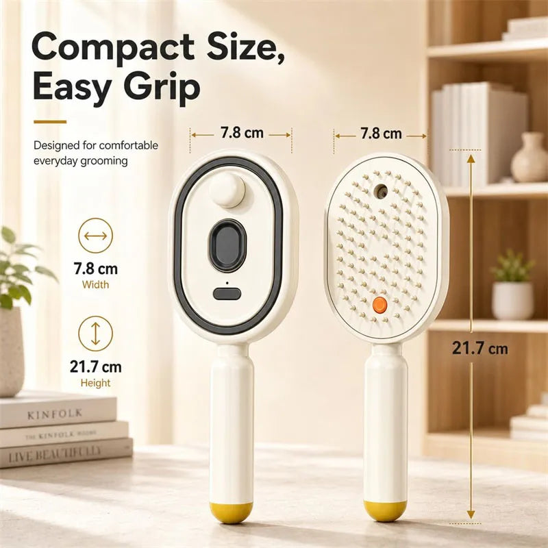 MistGlow Steam Massage Comb