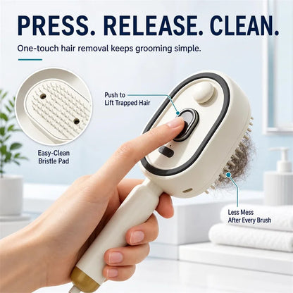 MistGlow Steam Massage Comb